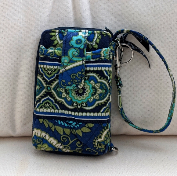 Vera Bradley Handbags - Vera Bradley Rhythm and Blues Wallet Wristlet